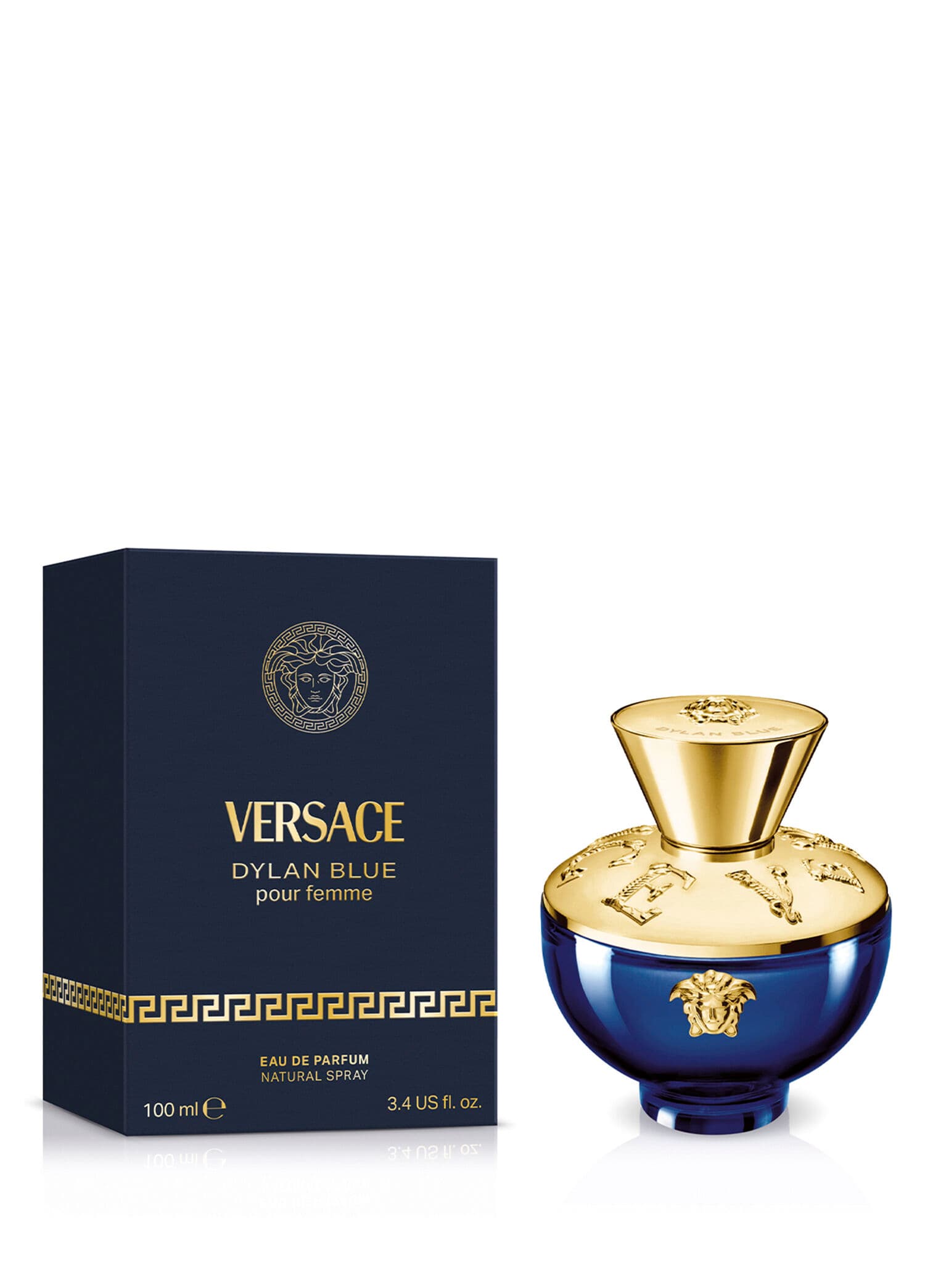 Versace Dylan Blue Pour Femme EDP 100ML Bayan Tester Parfüm görsel 2, 2/2