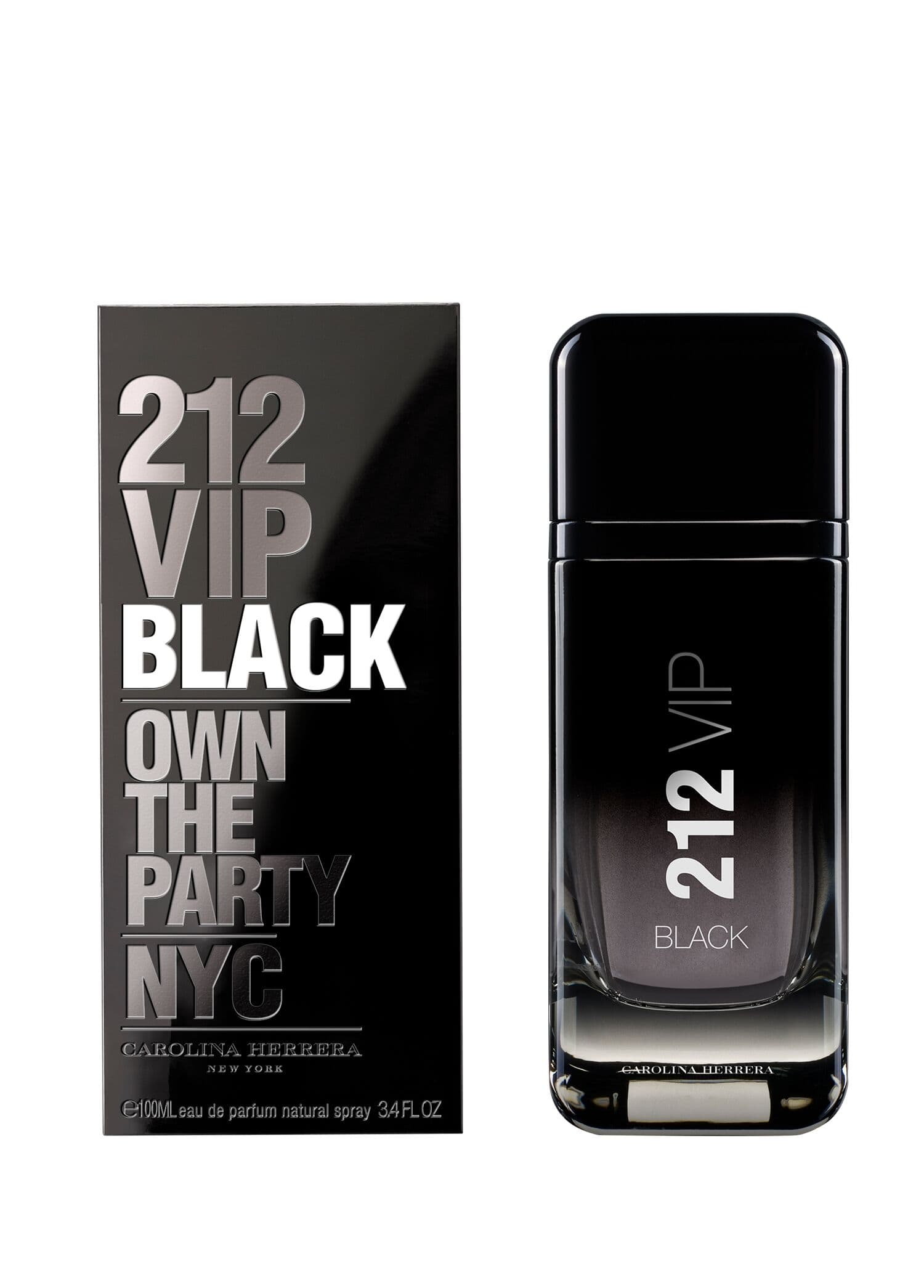 Carolina Herrera 212 Vip Black 100ml Edt Erkek Tester Parfüm görsel 2, 2/4