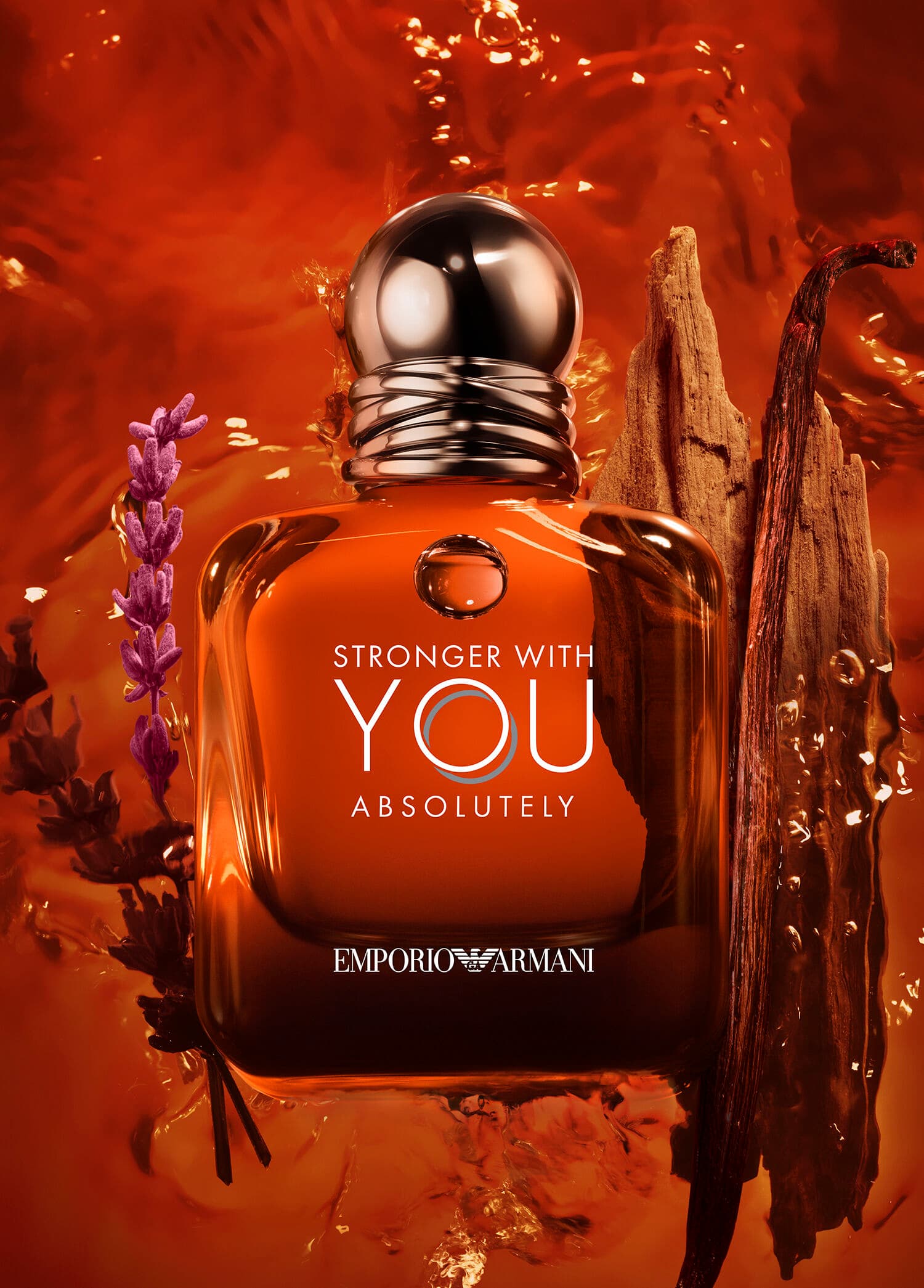 GIORGIO ARMANI Emporio Armani Stronger With You Absolutely EDP 100ML Erkek Parfümü tester görsel 3, 3/4