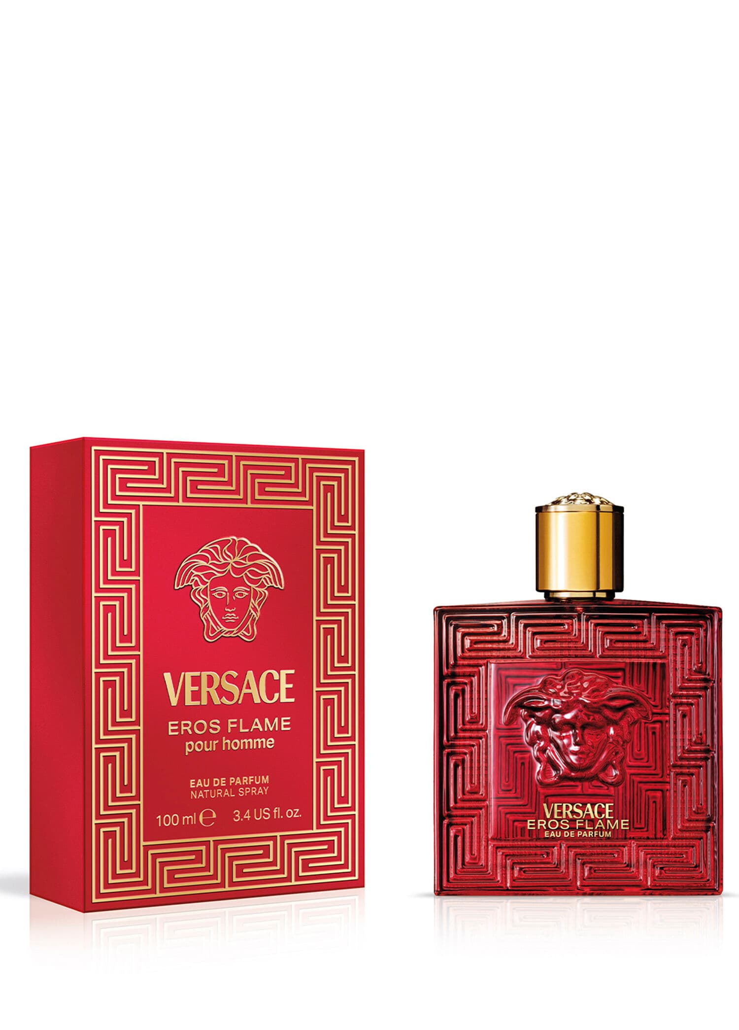 Versace Eros Flame 100ml Edt Erkek Tester Parfüm görsel 2, 2/2